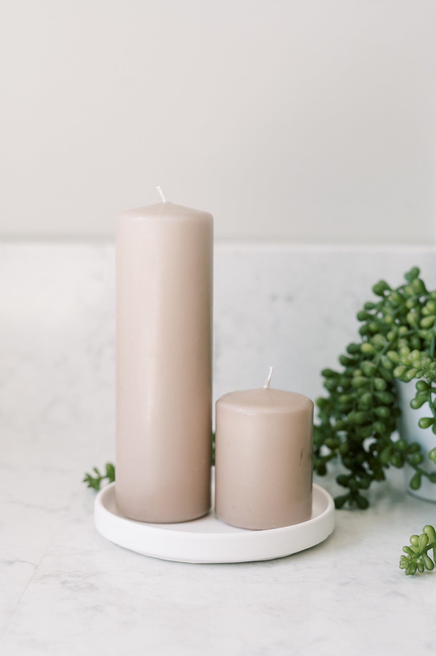 Candle Plate Catchall Dish