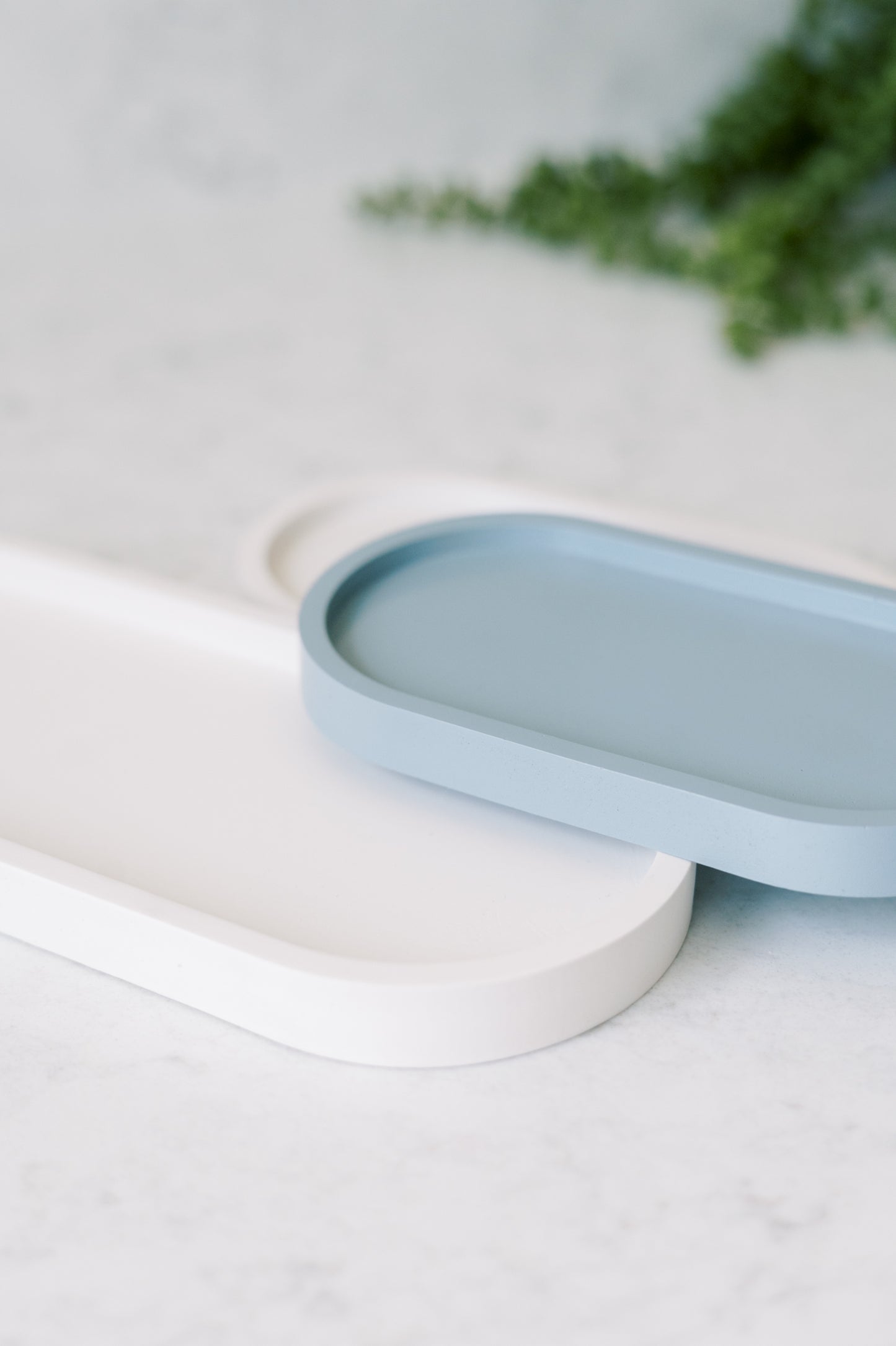 Oblong Concrete Tray