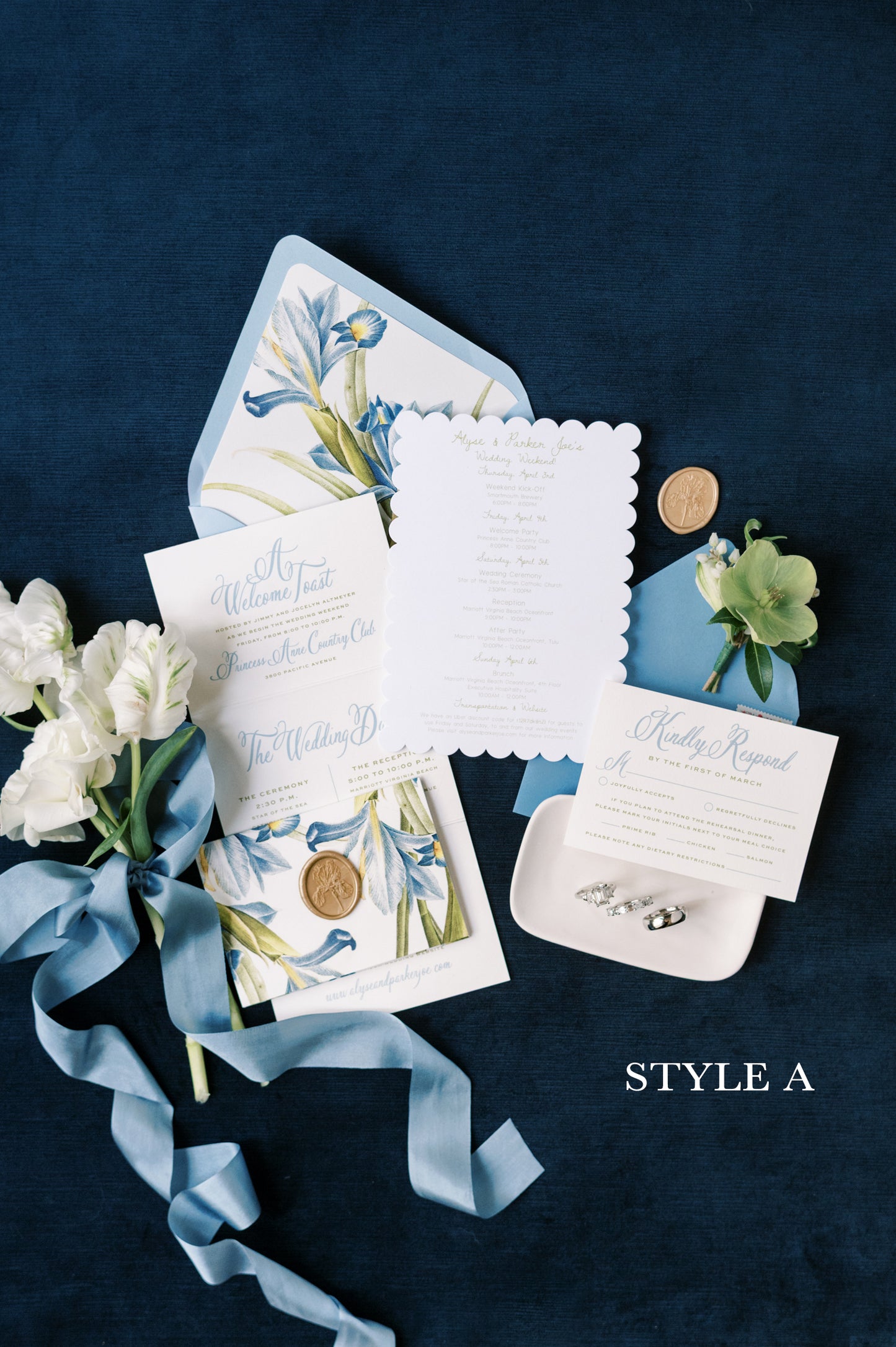 Rectangle Ring Catchall Dish