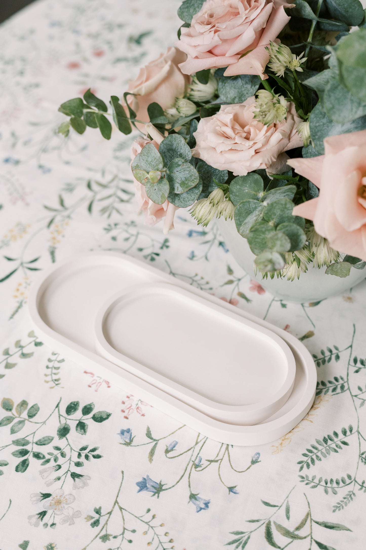 Oblong Concrete Tray