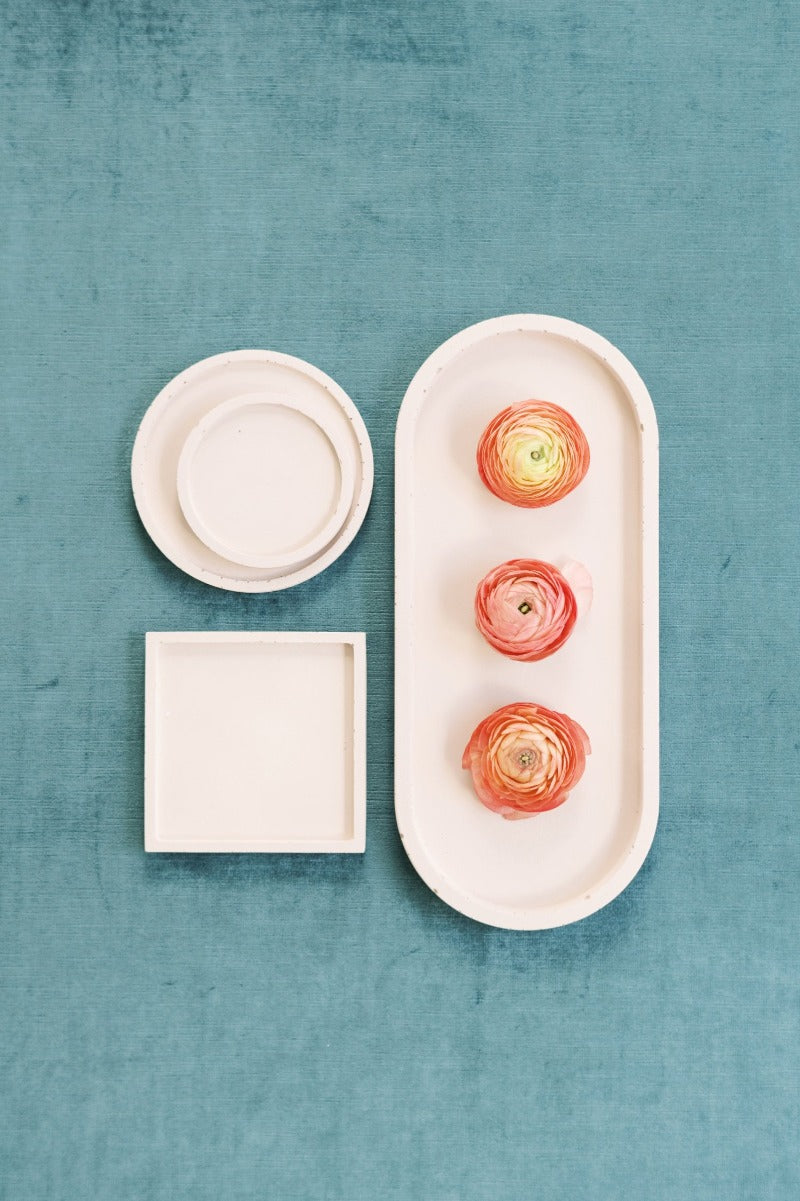 Square Concrete Dish