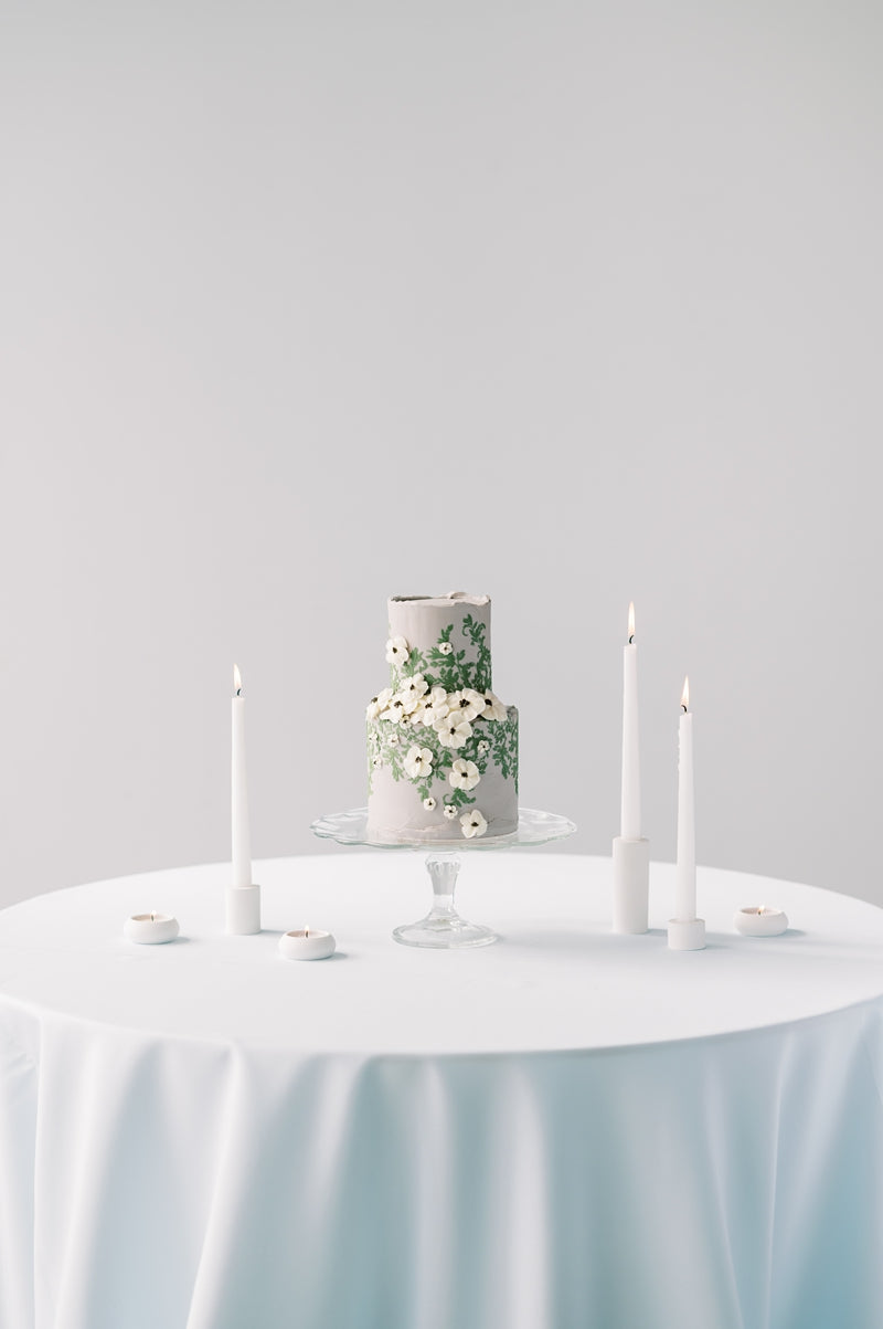 Minimalist Concrete Taper Candle Holder