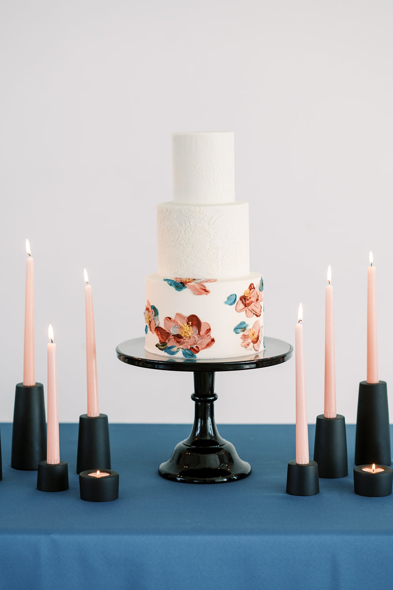 Cylinder Modern Concrete Taper Holder