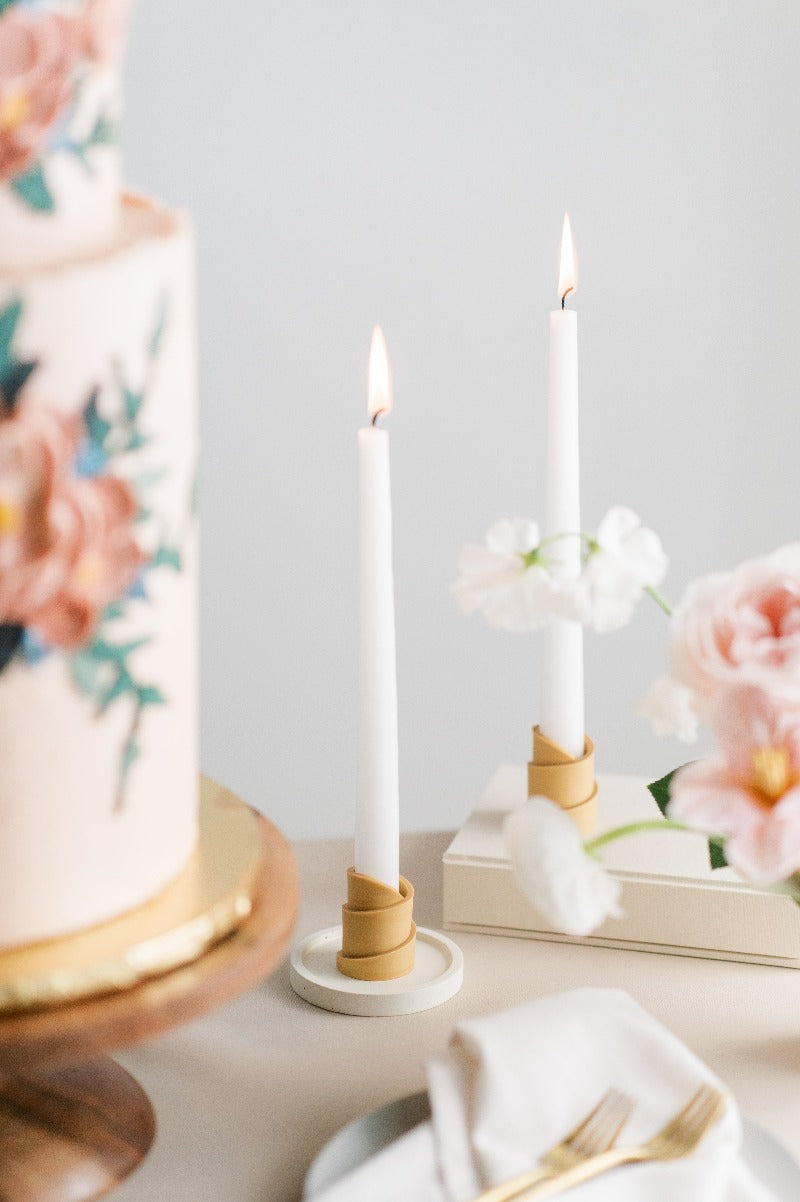 Small Round Flat Concrete Dish