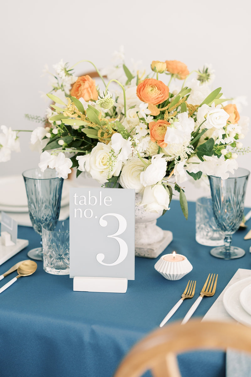 Table Number Sign Holder – Floret & Fringe, LLC